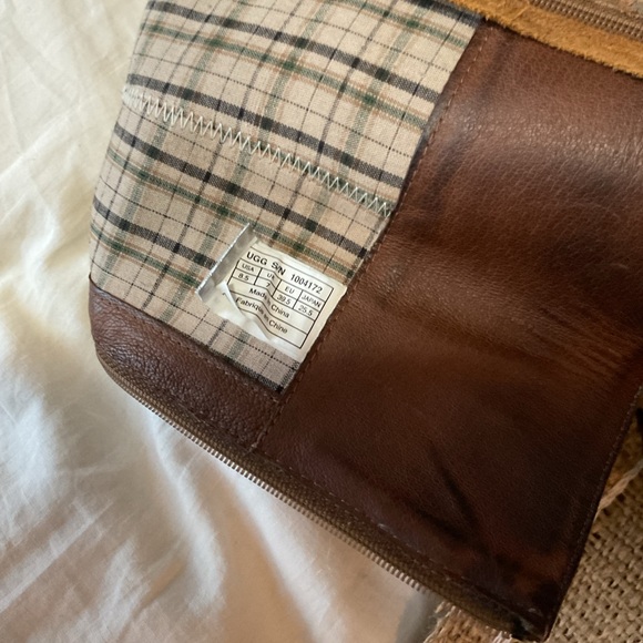 UGG AUSTRALIA DARCIE DISTRESSED HEAVY LEATHER SIDE ZIP TALL RIDING BOOT 8.5 - Picture 12 of 12